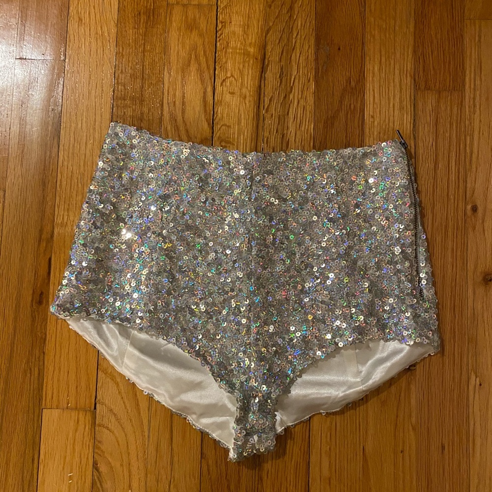 Silver French Connection Shorts
